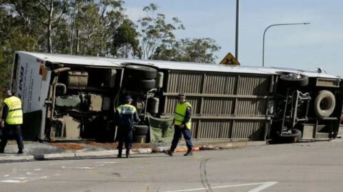 Aksidentohet autobusi me dasmorë, 10 të vdekur dhe 25 të plagosur