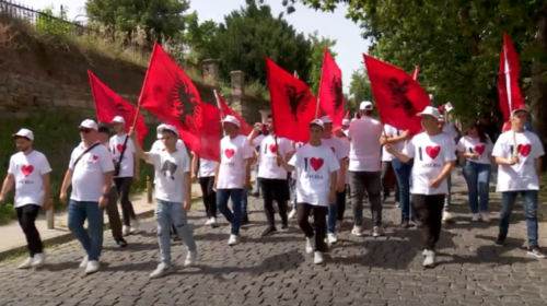 Shkup, mbahet marshi protestues në kuadër të Javës Çame (VIDEO)