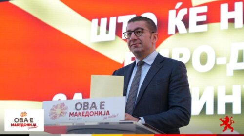 Mickoski: Më në fund LSDM-ja e deligjitimuar nga pushteti, BDI-ja shkon në opozitë