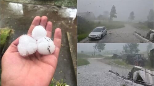 Breshër në madhësinë e vezës, stuhi e fuqishme në Slloveni – pritet të godasë edhe Kroacinë