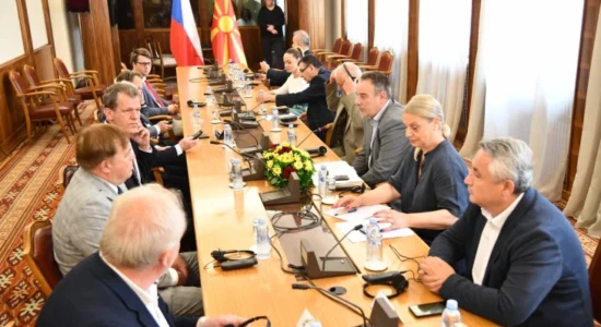 Një delegacioni i Komisionit për Ekonomi, Bujqësi dhe Transport nga Parlamenti i Republikës së Çekisë për vizitë në Kuvend