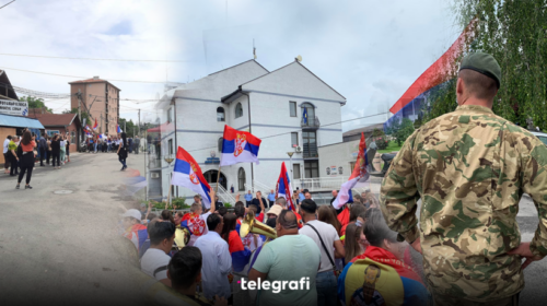 Serbët vazhdojnë protestat – pamje nga komunat në veri