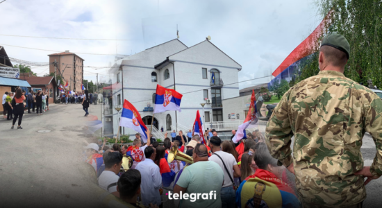 Serbët vazhdojnë protestat – pamje nga komunat në veri