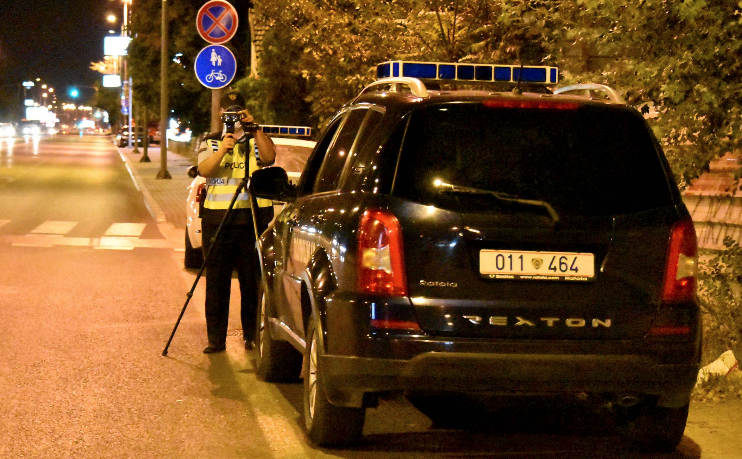 Shqiptohen 109 masa në Shkup, 20 për tejkalim të shpejtësisë