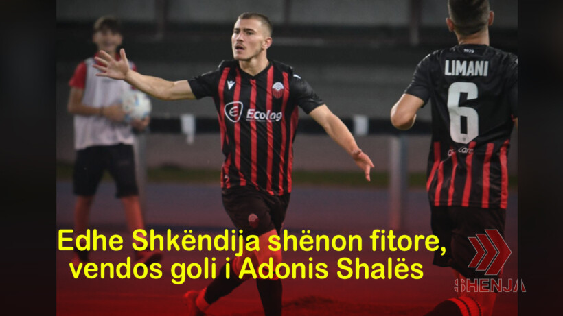 Edhe Shkëndija shënon fitore, vendos goli i Adonis Shalës