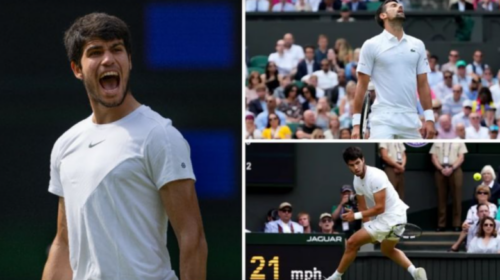 Fenomeni Alcaraz e mposht Djokovicin në finalen e Wimbledonit