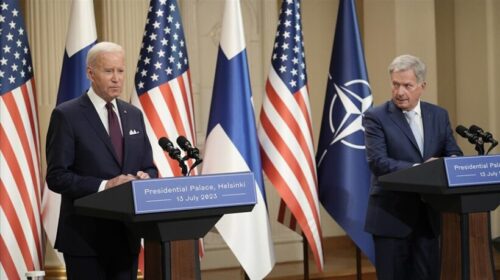 Biden mbështet anëtarësimin e Ukrainës në NATO, por thotë se së pari duhet të përfundojë lufta