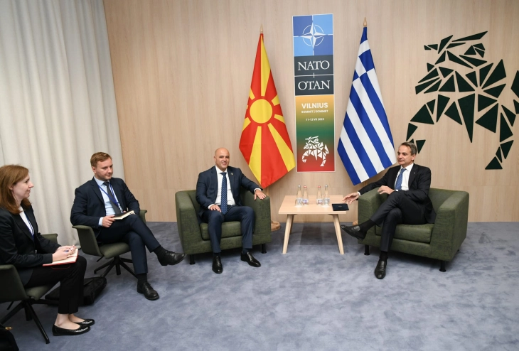 Kovaçevski: Takimi me Micotakisin konfirmon se kemi marrëdhënie të shkëlqyeshme bilaterale me Greqinë