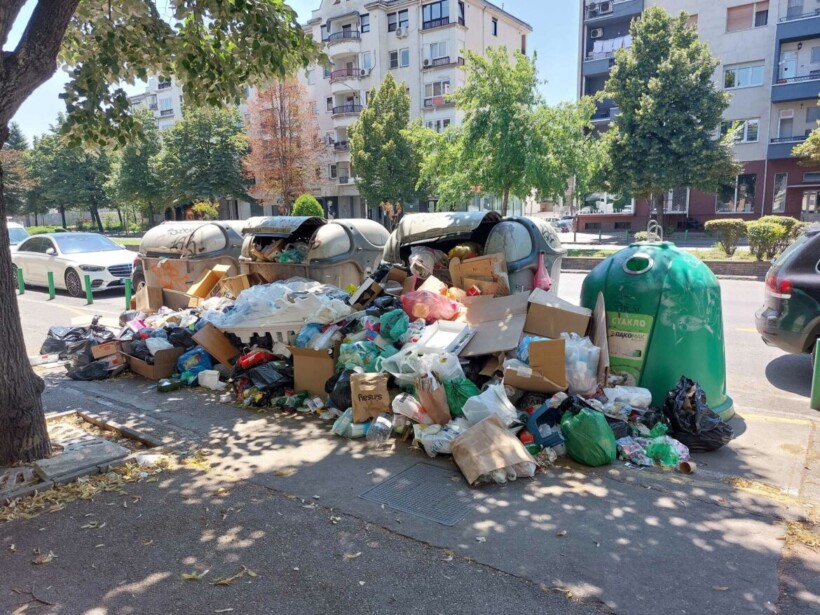 Nga ora 22:00 deri në 06:00 do të ndalohet hedhja e mbeturinave në Shkup