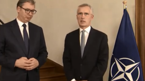 Stoltenberg ia përmend Vuçiqit ushtarët e lënduar në veri të Kosovës