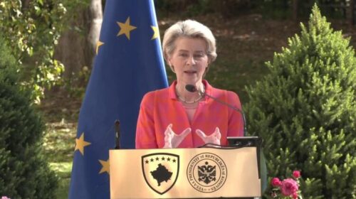 Ursula von der Leyen: Të ulen tensionet, ekziston plan i qartë që duhet zbatuar nga palët