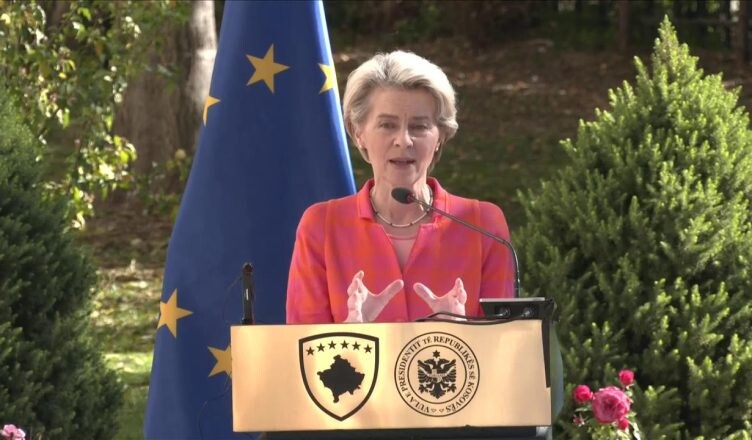 Ursula von der Leyen: Të ulen tensionet, ekziston plan i qartë që duhet zbatuar nga palët