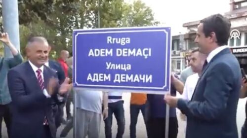 (VIDEO) VMRO: Kovaçevski në vitin 2021 dha pëlqimin për emërtimin e rrugës “Adem Demaçi”