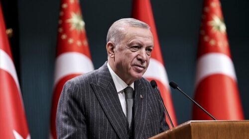 Erdoğan: Perëndimi nuk e sheh rezistencën palestineze si vetëmbrojtje