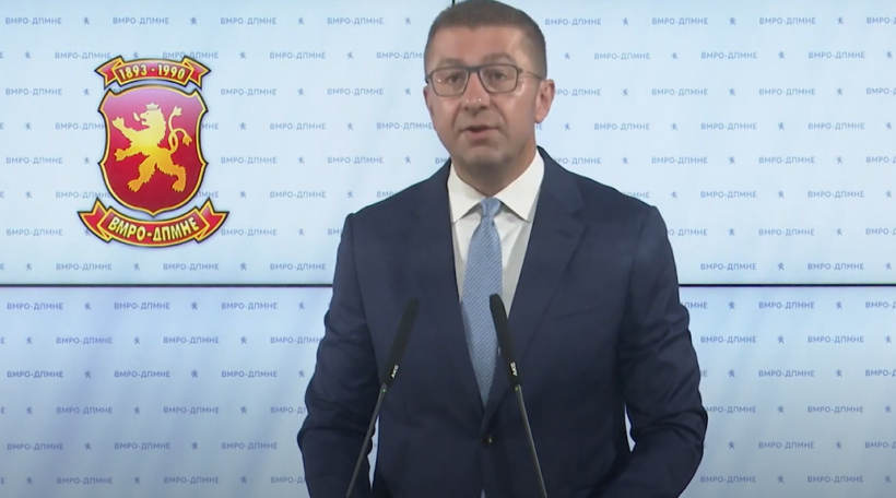(VIDEO) Mickoski: Nuk ka shans të ndryshohet kushtetuta