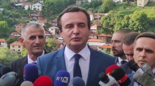 Kurti nga Tetova: Jemi shumë të interesuar të përshpejtohet lidhja infrastrukturore Prizren-Tetovë (VIDEO)