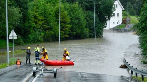 Norvegjia evakuon mijëra njerëz për shkak të përmbytjeve më të këqija në 50 vjet (VIDEO)