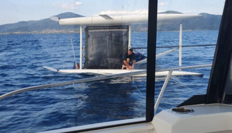 Policia e liqenit ka shpëtuar pesë persona nga një varkë në liqenin e Ohrit