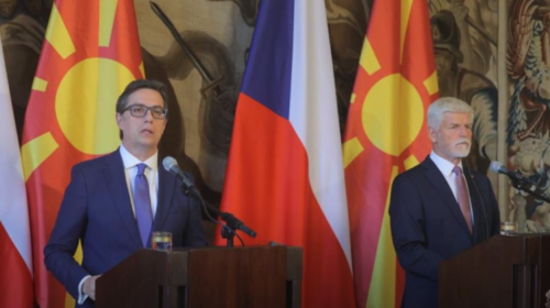 (VIDEO) Pendarovski në Çeki: Zgjerimi i BE-së e stabilizon rajonin