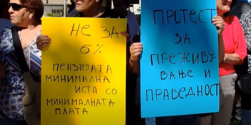 (VIDEO) Pensionistët nga disa qytetet protestuan sërish, kërkojnë rritjen e pensioneve