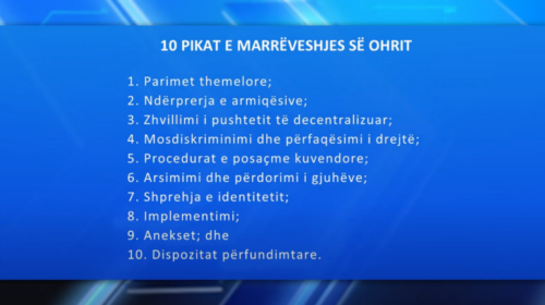 (VIDEO) 22 vjet nga Marrëveshja e Ohrit, disa pika ende nuk janë realizuar