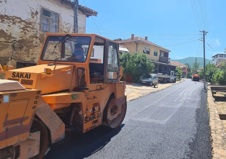 Kanë përfunduar punimet ndërtimore në rrugën “40” në komunën e Shuto Orizares