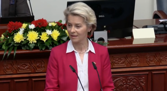 Presidentja e KE-së Ursula Von der Leyen më 24 tetor vjen në Shkup