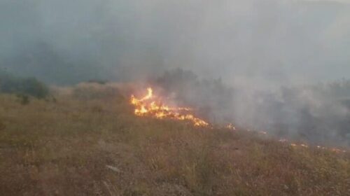 Lokalizohet zjarri në afërsi të fshatit Lubin në Saraj