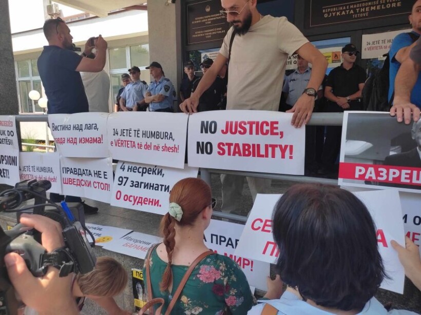 Shkup, sot mbahet protestë për tragjedinë në spitalin modular, kërkohet drejtësi për viktimat
