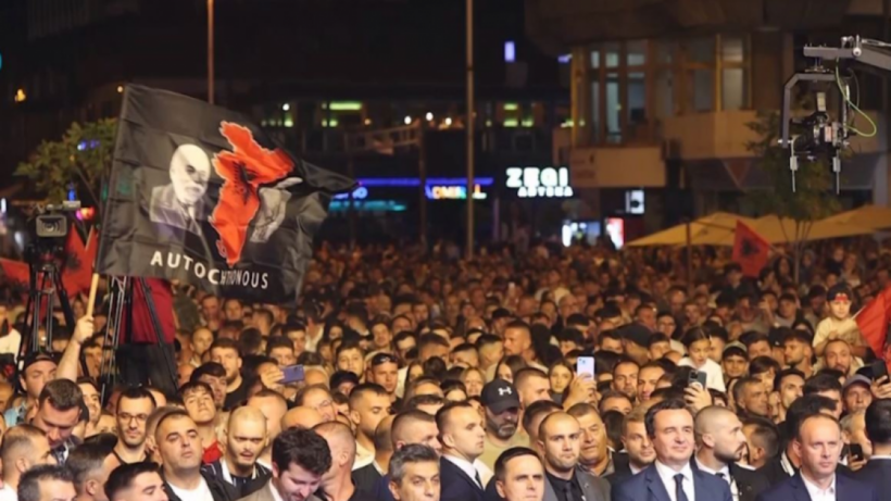 MPB: Zbulohet personi që valëviti flamurin “Autochthonous” në Tetovë