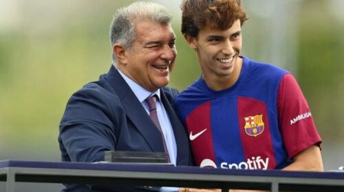 Prezantohet Felix: Dua Championsin me Barcelonën