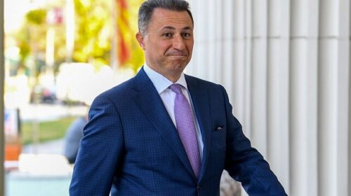 Gruevski: Ndryshimet në Kodin Penal kanë rol të vogël në përndjekjen time