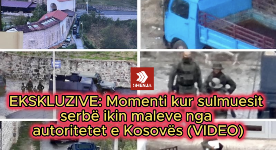 (VIDEO) Ja momenti kur terroristët serbë ikin maleve nga autoritetet e Kosovës