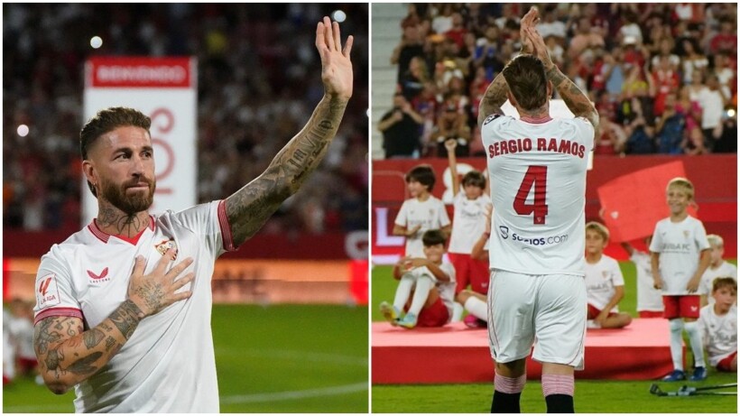 “Para se të vdes do të doja të fitoja diçka me ekipin tim shpirtëror, që është Sevilla”, Ramos prezantohet me lot në sy