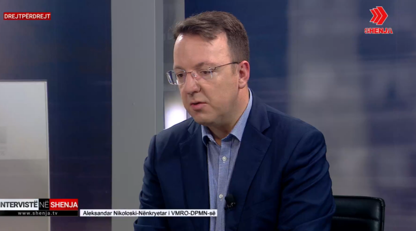 (VIDEO) Nënkryetari i VMRO-së: Pas zgjedhjeve nuk do të ketë Qeveri me BDI-në