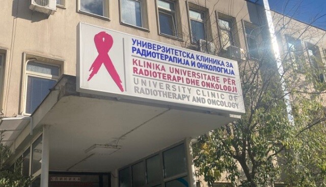 Aksion policor në Klinikën e Onkologjisë në Shkup