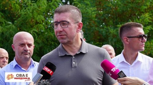 Mickoski: Po digjem nga dëshira për zgjedhje, do t’i fitojmë 61 deputetë