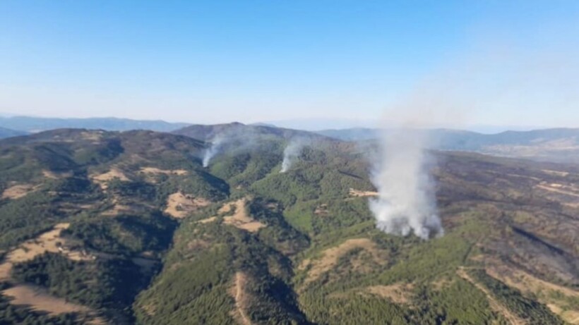 QMK: 6 zjarre aktive në territorin e Maqedonisë