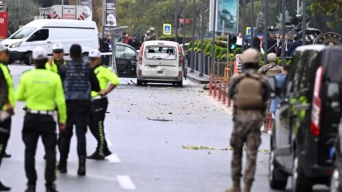 Momenti i sulmit terrorist në Ankara (VIDEO)