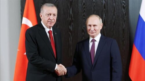 Erdoğan dhe Putin diskutojnë për rrjedhën e përshkallëzimit të konfliktit mes Izraelit dhe Palestinës