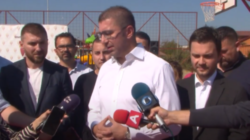 (VIDEO) Mickoski ka komentuar refuzimin që i bëri Ali Ahmeti takimit të liderëve