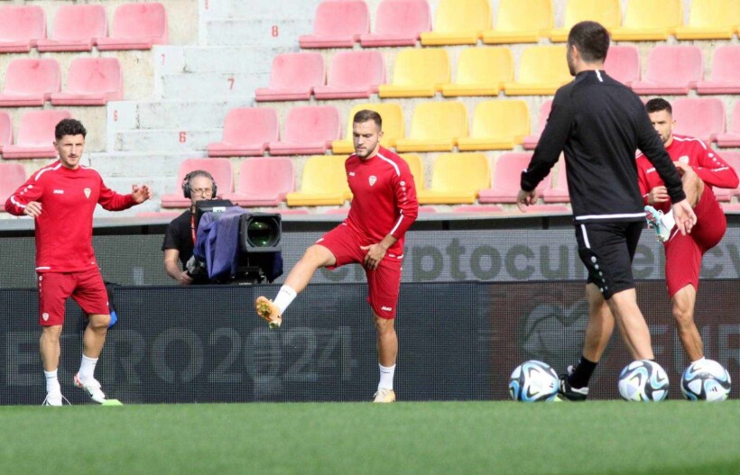 (FOTO) Maqedonia e Veriut zhvillon stërvitjen zyrtare në Pragë