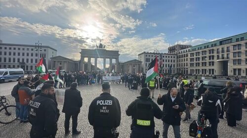 Në Gjermani ndalohet tubimi në mbështetje të Palestinës