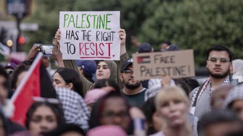 Mijëra njerëz në Afrikën e Jugut në marsh solidariteti me Palestinën