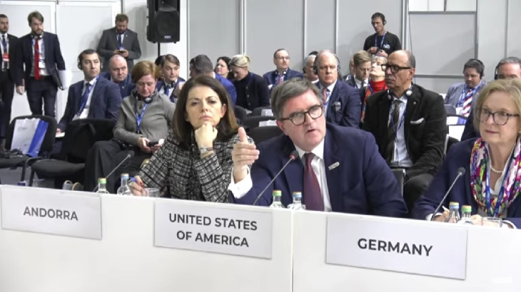 (VIDEO) O’Brien: Rusia t’i japë fund shkeljes së parimeve bazë të OSBE-së