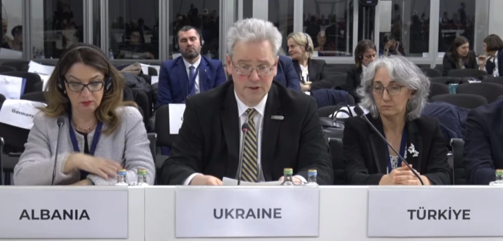 Ambasadori ukrainas në OSBE: Nuk mund ta ndërtojmë të ardhmen e OSBE-së me një vend që kidnapoi të ardhmen tonë