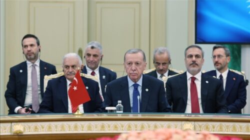 Erdoğan: Bota e unifikuar turke do të ndihmojë në arritjen e paqes së qëndrueshme në konfliktin Izrael-Palestinë