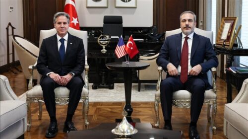 Kryediplomati turk Fidan takohet me homologun amerikan Blinken