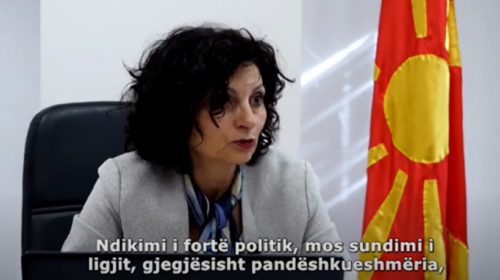 (VIDEO) Ivanovska: Korrupsionin e stimulon ndikimi i foto politik, mosundimi i ligjit, mungesa e ndëshkimit e mos-raportimi