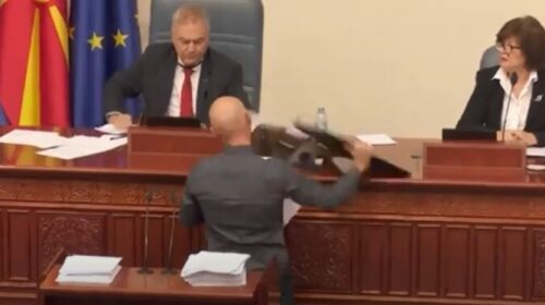 (VIDEO) Xhaferi: Dëmi që ka bërë Kërmov është rreth 9 mijë euro